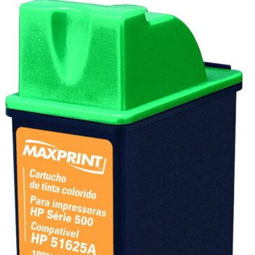 Maxprint lança primeira linha de cartuchos coloridos compatíveis com as impressoras HP nos modelos 500 e 600