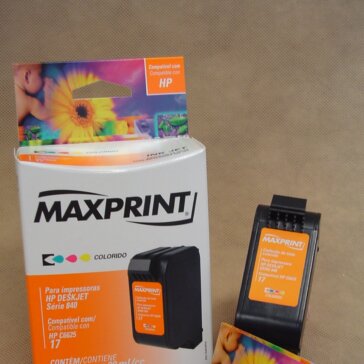 Novo cartucho da Maxprint para HP