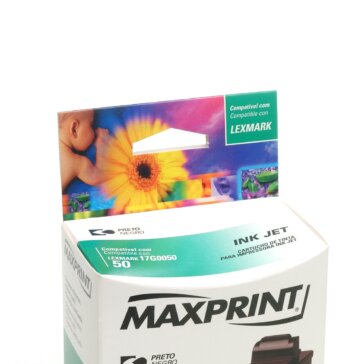 Cartucho da Maxprint compativel para impressoras Lexmark