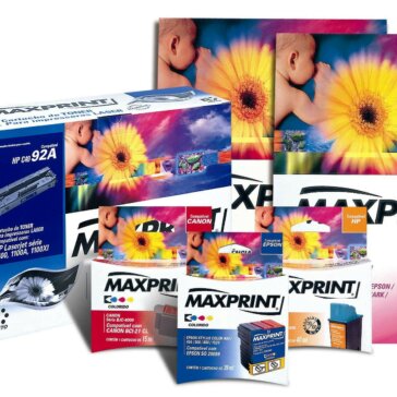 Linha completa do produtos Maxprint