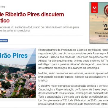 Representantes de Ribeirão Pires discutem crescimento turístico – ABC do ABC