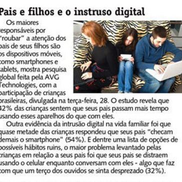 Pais e filhos e o instruso digital – Diário da Manhã