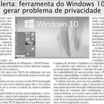 AVG alerta: ferramenta do Windows 10 pode gerar problema de privacidade – Empresas e Negócios