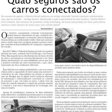 Quão seguros são os carros conectados? – Empresas e Negócios