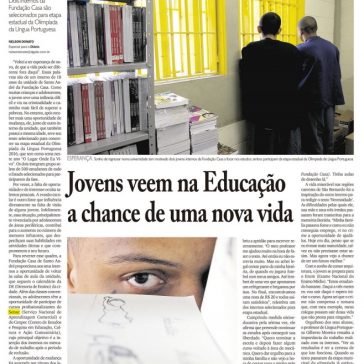 Jovens veem na Educação a chance de uma nova vida – Diário do Grande ABC – Página 07