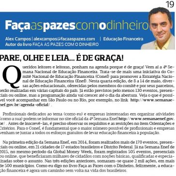 PARE, OLHE E LEIA… É DE GRAÇA! – Diário de S. Paulo