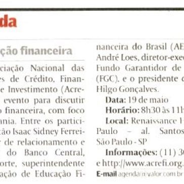 Orientação financeira – Valor Econômico