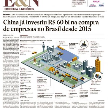 China já investiu R$ 60 bi na compra de empresas no Brasil desde 2015 – O Estado de S. Paulo