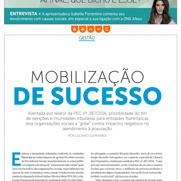 Mobilização de sucesso – Filantropia