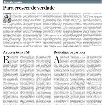 A sucessão na USP – O Estado de S. Paulo