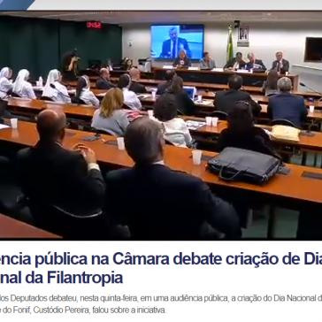 Audiência pública na Câmara debate criação de Dia Nacional da Filantropia – Band