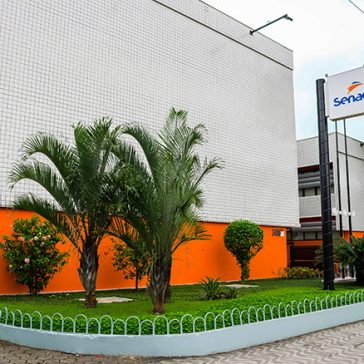 Fachada Senac Santos