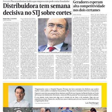 Distribuidora tem semana decisiva no STJ sobre cortes – Valor Econômico