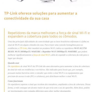 TP-Link oferece soluções para aumentar a conectividade da sua casa- MTI Tecnologia