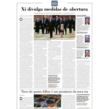 Xi divulga medidas de abertura – O Globo