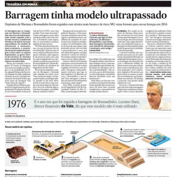 Barragem tinha modelo ultrapassado- O Estado de S.Paulo