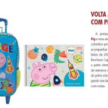 Volta às aulas com Peppa Pig – Papelaria & Negócios