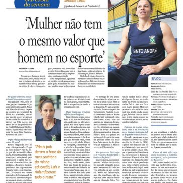 ‘Mulher não tem o mesmo valor que homem no esporte’ – Diário do Grande ABC