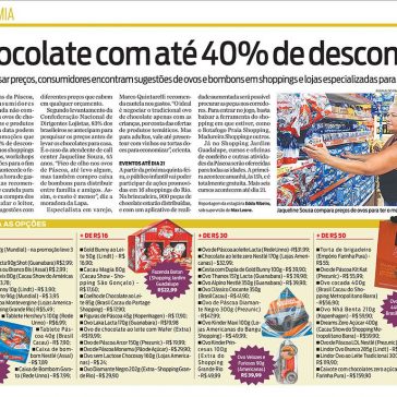 Chocolate com até 40% de desconto – O Dia