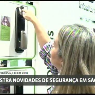 Feira Internacional de Segurança; Tecnologia pode proteger mulheres vítimas de agressões- GLOBO NEWS