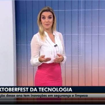 Novidades na segurança e na limpeza da Oktoberfest-   NSC TV (Blumenau) – Globo