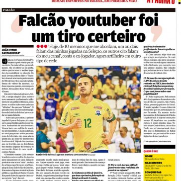 Falcão youtube foi um tiro certeiro – Lance!