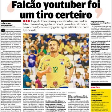 Falcão youtube foi um tiro certeiro – Lance! RJ