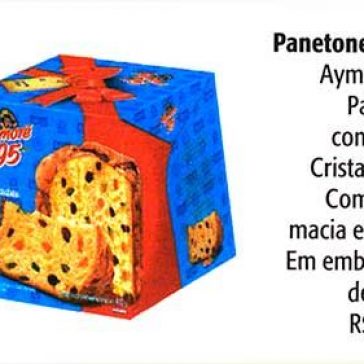 Panetone macio – Ana Maria Receitas (Revista Ana Maria)