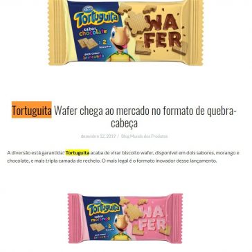 Tortuguita Wafer chega ao mercado no formato de quebra-cabeça – Mundo dos Produtos