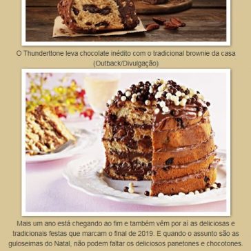 MAIS DE 20 LANÇAMENTOS DE PANETONES E CHOCOTONES EM 2019 – Jornal Jardins