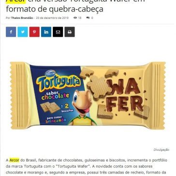 Arcor cria versão Tortuguita Wafer em formato de quebra-cabeça – Cidade Marketing