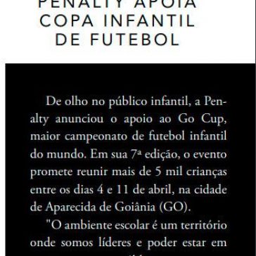 Penalty apoia Copa Infantil de Futebol – Máquina do Esporte