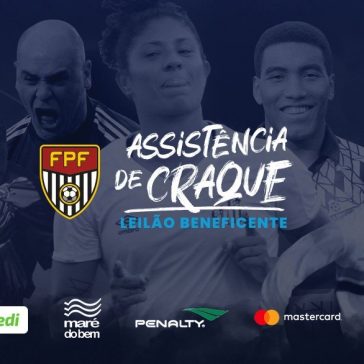 Penalty apoia leilão beneficente da Federação Paulista de Futebol