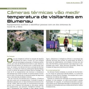 Câmeras térmicas vão medir temperatura de visitantes em Blumenau – Segurança Eletrônica