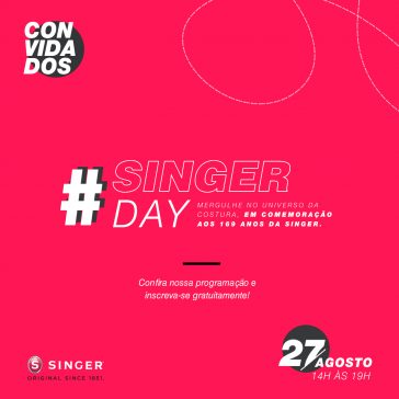 Singer promove evento online para consumidores em comemoração aos 169 anos da marca