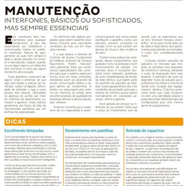 MANUTENÇÃO INTERFONES, BÁSICOS OU SOFISTICADOS, MAS SEMPRE ESSENCIAIS – Jornal do Síndico