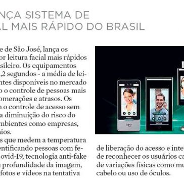 INTELBRAS LANÇA SISTEMA DE LEITURA FACIAL MAIS RÁPIDO DO BRASIL – Diário Catarinense