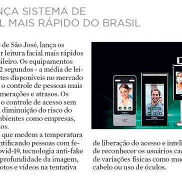 INTELBRAS LANÇA SISTEMA DE LEITURA FACIAL MAIS RÁPIDO DO BRASIL – Jornal de Santa Catarina