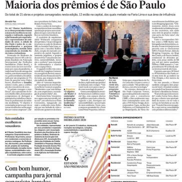 Maioria dos prêmios é de São Paulo – O Estado de S. Paulo