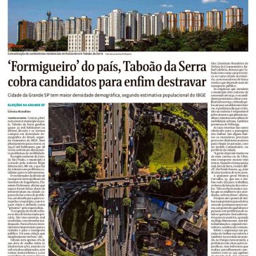 ’Formigueiro’do país, Taboão da Serra cobra candidato para enfim destravar – Folha de S.Paulo