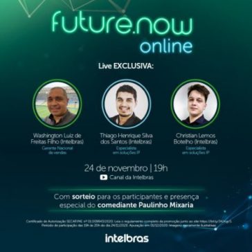 Intelbras realiza live para profissionais de segurança eletrônica