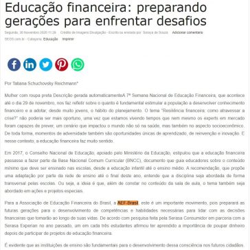 Educação financeira: preparando gerações para enfrentar desafios – SEGS