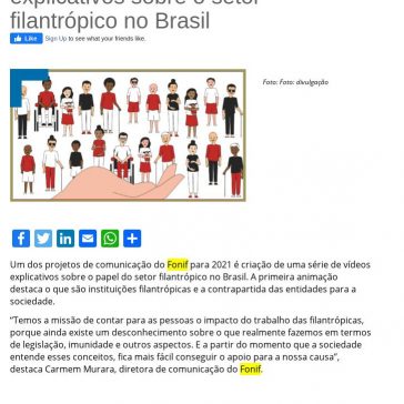 Fonif lança série de vídeos explicativos sobre o setor filantrópico no Brasil – FEMIPA