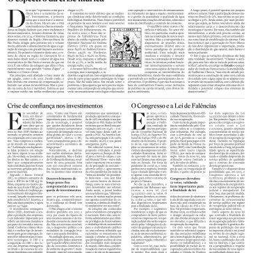 Crise de confiança nos investimentos – O Estado de São Paulo