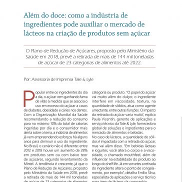 Além do doce: como a indústria de ingredientes pode auxiliar o mercado de lácteos na criação de produtos sem açúcar – Revista Mais Leite