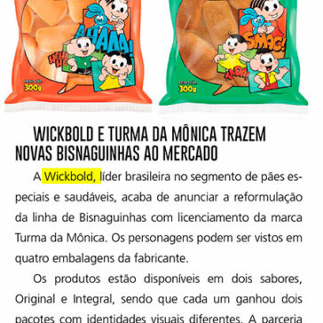 Wickbold e Turma da Mônica trazem novas bisnaguinhas ao mercado – Licensing Brasil