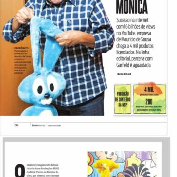 Novos traços da Turma da Mõnica – Revista Dinheiro