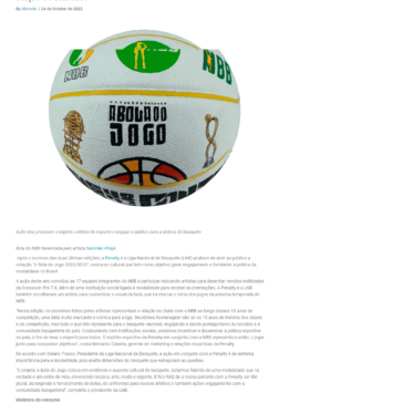 “Bola do Jogo 2022/2023”: Penalty e NBB abrem votação para a 3ª edição do concurso – Abimebr