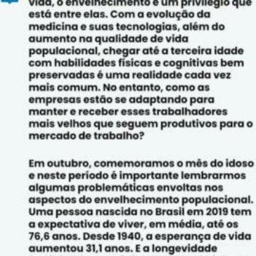 Idosos no mercado de trabalho: como a contratação dessa força de trabalho pode ser benéfica para a sua empresa – ECompare