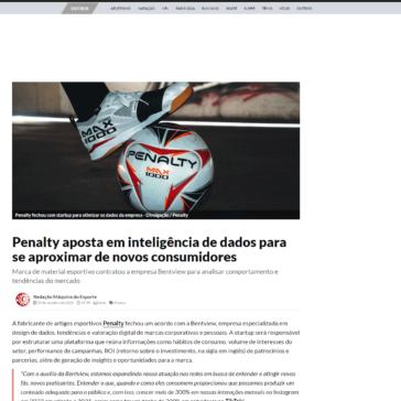 Penalty aposta em inteligência de dados para se aproximar de novos consumidores – Máquina do Esporte